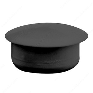Plastic Screw Plug, Diameter 6 mm, Drilling Depth 4 mm, Drilling Diameter 5 mm, Finish Black Plastic Screw Plug, Diameter 6 mm, Drilling Depth 4 mm, Drilling Diameter 5 mm, Finish Black