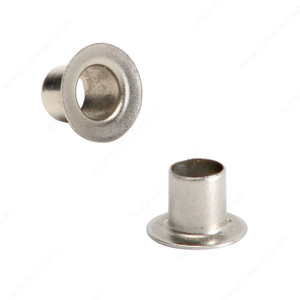 Metal Shelf Pin Sleeve, Drilling Diameter 5 mm, Finish Anochrome PRO-PACK 100 Metal Shelf Pin Sleeve, Drilling Diameter 5 mm, Finish Anochrome PRO-PACK 100