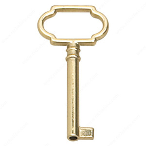 Brass Key - 33104, Finish Brass PRO-PACK 3 Brass Key - 33104, Finish Brass PRO-PACK 3
