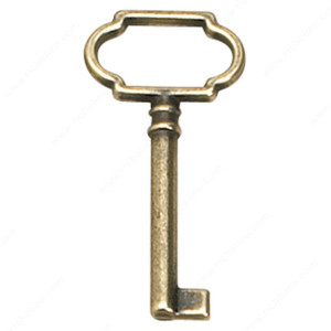 Brass Key - 33104, Finish Burnished Brass PRO-PACK 3 Brass Key - 33104, Finish Burnished Brass PRO-PACK 3