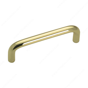 Contemporary Steel Pull - 3320, RoHS compliant, Center to Center 3 in, Finish Brass, Length - Overall Dimensions 84 mm PRO-PACK 5 Contemporary Steel Pull - 3320, RoHS compliant, Center to Center 3 in, Finish Brass, Length - Overall Dimensions 84 mm PRO-PACK 5