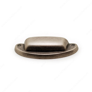 Traditional Brass Pull - 3323, Finish Oxidized Brass