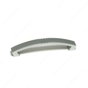 Contemporary Aluminum Pull - 3506, Screw/Nail 8/32 (Not Included)