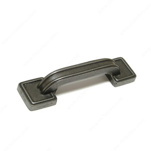 Traditional Cast Iron Pull - 3612, Finish Natural Iron Traditional Cast Iron Pull - 3612, Finish Natural Iron