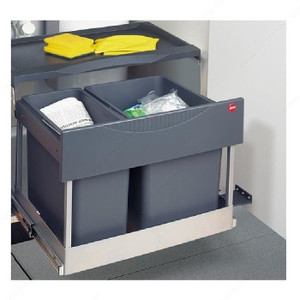 Plastic Sliding Wastebin, Width Min. 457 mm, Depth Min. 343 mm, Height Min. 365 mm, Bin Capacity 1 x 12 liters / 1 x 18 liters, Plastic Sliding Wastebin, Width Min. 457 mm, Depth Min. 343 mm, Height Min. 365 mm, Bin Capacity 1 x 12 liters / 1 x 18 liters,