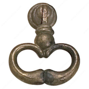 Traditional Brass Pull - 3773, Finish Oxidized Brass PRO-PACK 2