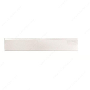 Drawer Side Set Left / Right Height M, Finish Silk White, Slide Length 400 mm, Minimum Internal Cabinet Depth 403 mm
