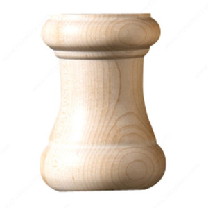 Pilaster for Column, Species Maple, Thickness 1 1/2 in
