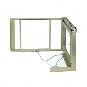 Frame for Magic Corner System, Opening Right, Finish Aluminum Gray Frame for Magic Corner System, Opening Right, Finish Aluminum Gray