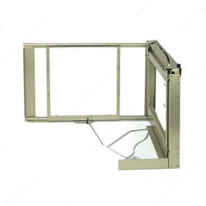 Frame for Magic Corner System, Opening Right, Finish Champagne Frame for Magic Corner System, Opening Right, Finish Champagne