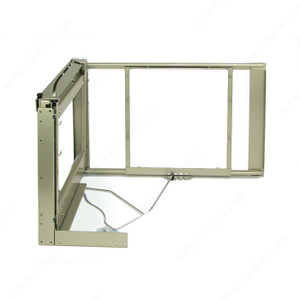Frame for Magic Corner System, Opening Left, Finish Champagne Frame for Magic Corner System, Opening Left, Finish Champagne