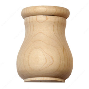 Base, Species Birch, Diameter 1 1/2 in