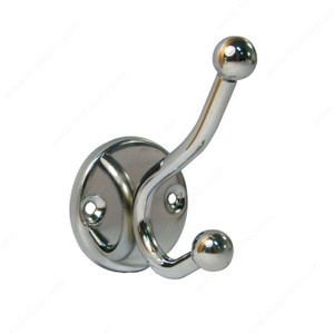 Bathroom Hook - Euro Collection, Finish Chrome PRO-PACK 3 Bathroom Hook - Euro Collection, Finish Chrome PRO-PACK 3