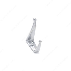 Utility Aluminium Hook - 405, Meets ANSI/BHMA A156.16 L33113, Finish Chrome PRO-PACK 3 Utility Aluminium Hook - 405, Meets ANSI/BHMA A156.16 L33113, Finish Chrome PRO-PACK 3