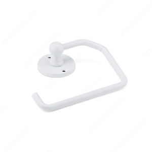 Tissue Holder - Euro Collection, Finish White Tissue Holder - Euro Collection, Finish White