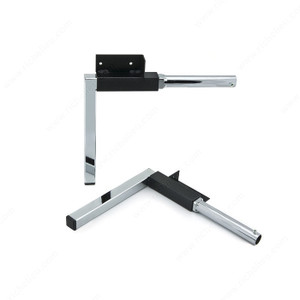 Folding Legs, Height 200 mm, Finish Nickel / Black (90) Folding Legs, Height 200 mm, Finish Nickel / Black (90)