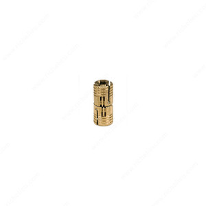 Concealed Brass Barrel Hinge - 420 Series, Invisible when closed, Minimum Door Thickness 1/2 in, Dimension A 10 mm, Dimension B 11.5 mm, Dimension C 15.7 mm PRO-PACK 2 Concealed Brass Barrel Hinge - 420 Series, Invisible when closed, Minimum Door Thickness 1/2 in, Dimension A 10 mm, Dimension B 11.5 mm, Dimension C 15.7 mm PRO-PACK 2