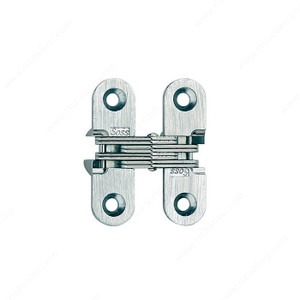 Concealed Steel Hinge - Model #203, The hinge is invisible when closed., Finish Brass Concealed Steel Hinge - Model #203, The hinge is invisible when closed., Finish Brass