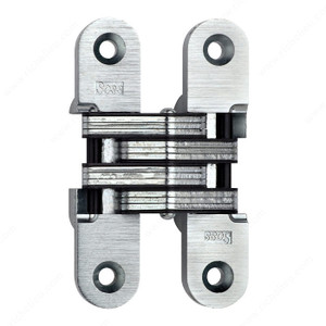 Concealed Steel Hinge - For Hinge #216, The hinge is invisible when closed., Finish Nickel