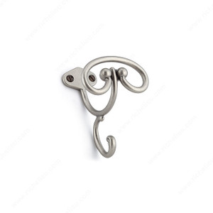 Classic Brass Hook - 4316, Finish Faux Iron Classic Brass Hook - 4316, Finish Faux Iron