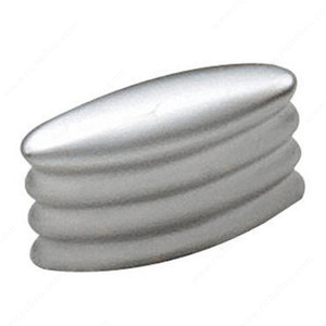 Contemporary Metal Knob - 438, Finish Matte Chrome, Screw/Nail 8/32 (Not Included) PRO-PACK 3 Contemporary Metal Knob - 438, Finish Matte Chrome, Screw/Nail 8/32 (Not Included) PRO-PACK 3