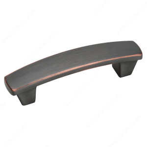 Eclectic Zinc Pull - 4424, Finish Oil Rubbed Bronze Eclectic Zinc Pull - 4424, Finish Oil Rubbed Bronze
