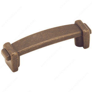 Eclectic Zinc Pull - 4426, Finish Rustic Bronze
