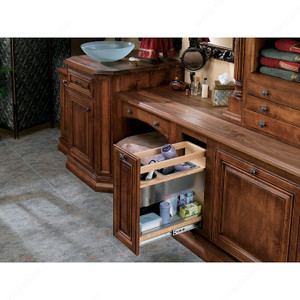 Vanity Base Organizer, Height Min. 20 3/8 in, Height 20 3/8 in, Soft-Closing Mechanism Without Vanity Base Organizer, Height Min. 20 3/8 in, Height 20 3/8 in, Soft-Closing Mechanism Without