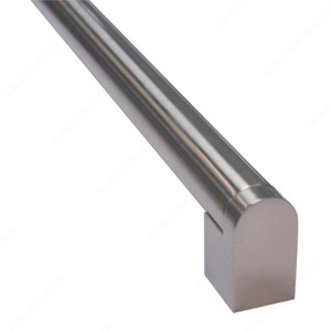 Contemporary Aluminum Pull - 4466, Screw/Nail 8/32 (Not Included)