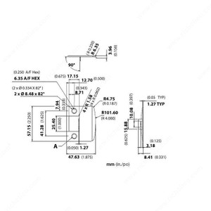 Strike D1 - 4500, Finish Brushed Antique Brass