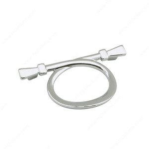 Transitional Metal Pull - 4501, Finish Chrome