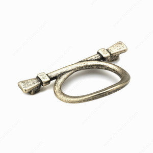 Transitional Metal Pull - 4501, Finish Faux Iron