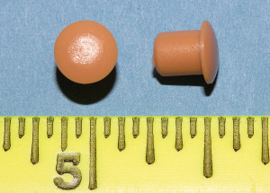 Finishing Hole Plug Oak 5mm(3/16"), Pkg of 100
