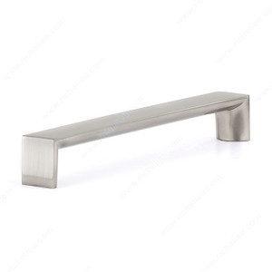Contemporary Metal Pull - 458, Center to Center 160 mm, Finish Brushed Nickel Contemporary Metal Pull - 458, Center to Center 160 mm, Finish Brushed Nickel