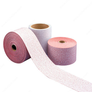 Premier Red/Adalox A275 Abrasive Roll, Grit 220, Grit Texture Fine Premier Red/Adalox A275 Abrasive Roll, Grit 220, Grit Texture Fine
