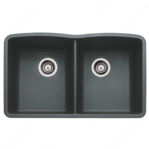 Blanco Sink - Diamond U 2, Finish Anthracite Blanco Sink - Diamond U 2, Finish Anthracite
