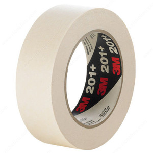 General Use Masking Tape 201, Width 4 in, Rolls per Case 8