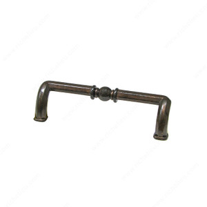 Transitional Brass Pull - 4949, Finish Shiny Spotted Bronze Transitional Brass Pull - 4949, Finish Shiny Spotted Bronze