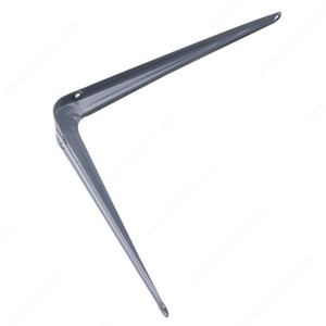 Shelf Bracket, Maximum Load Capacity per Shelf 35 lb, Projection - Overall Dimensions 255 mm PRO-PACK 3