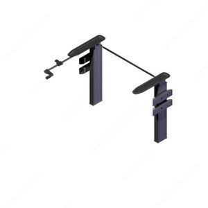 Hiker Gable Mount Crank Adjustable Legs System, Adjustable with crank, Number of Legs 2 Hiker Gable Mount Crank Adjustable Legs System, Adjustable with crank, Number of Legs 2