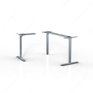 Unite Adjustable 3-Leg Base, 3- Leg Adjustable Base, Finish Silver Unite Adjustable 3-Leg Base, 3- Leg Adjustable Base, Finish Silver