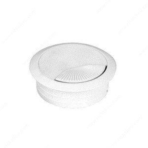 Round Cable Grommet, Bore Hole 50 mm, Finish Grey, Diameter - Overall Dimensions 62 mm PRO-PACK 3 Round Cable Grommet, Bore Hole 50 mm, Finish Grey, Diameter - Overall Dimensions 62 mm PRO-PACK 3