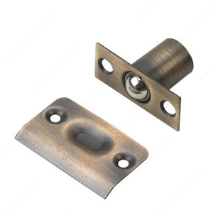 Adjustable Ball Catch, Color/Finish Brushed Antique Copper, Collection Door Hardware