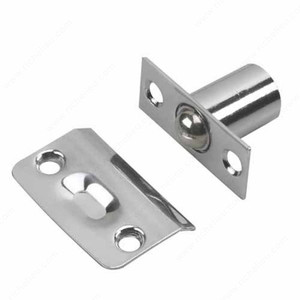 Adjustable Ball Catch, Color/Finish Chrome, Collection Door Hardware PRO-PACK 2 Adjustable Ball Catch, Color/Finish Chrome, Collection Door Hardware PRO-PACK 2