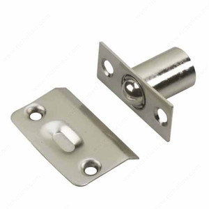 Adjustable Ball Catch, Color/Finish Brushed Nickel, Collection Door Hardware PRO-PACK 2 Adjustable Ball Catch, Color/Finish Brushed Nickel, Collection Door Hardware PRO-PACK 2