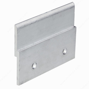 Aluminum Z-Bar Hanger, Bored Yes, Center to Center 1.35", Length 2 1/2 in PRO-PACK 5