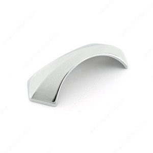 Transitional Metal Pull - 5078, Center to Center 96 mm, Finish Chrome, Projection - Overall Dimensions 27.9 mm Transitional Metal Pull - 5078, Center to Center 96 mm, Finish Chrome, Projection - Overall Dimensions 27.9 mm