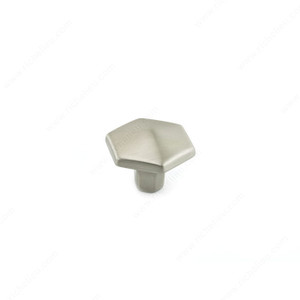 Transitional Metal Knob - 5078, Finish Brushed Nickel Transitional Metal Knob - 5078, Finish Brushed Nickel