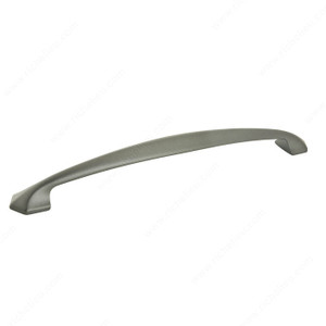Transitional Metal Pull - 5078, Center to Center 320 mm, Finish Graphite, Projection - Overall Dimensions 42.5 mm