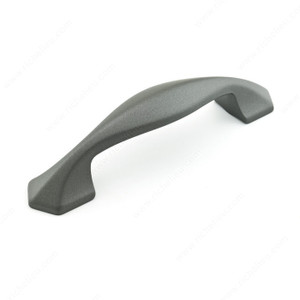 Transitional Metal Pull - 5078, Center to Center 96 mm, Finish Graphite, Projection - Overall Dimensions 31 mm Transitional Metal Pull - 5078, Center to Center 96 mm, Finish Graphite, Projection - Overall Dimensions 31 mm